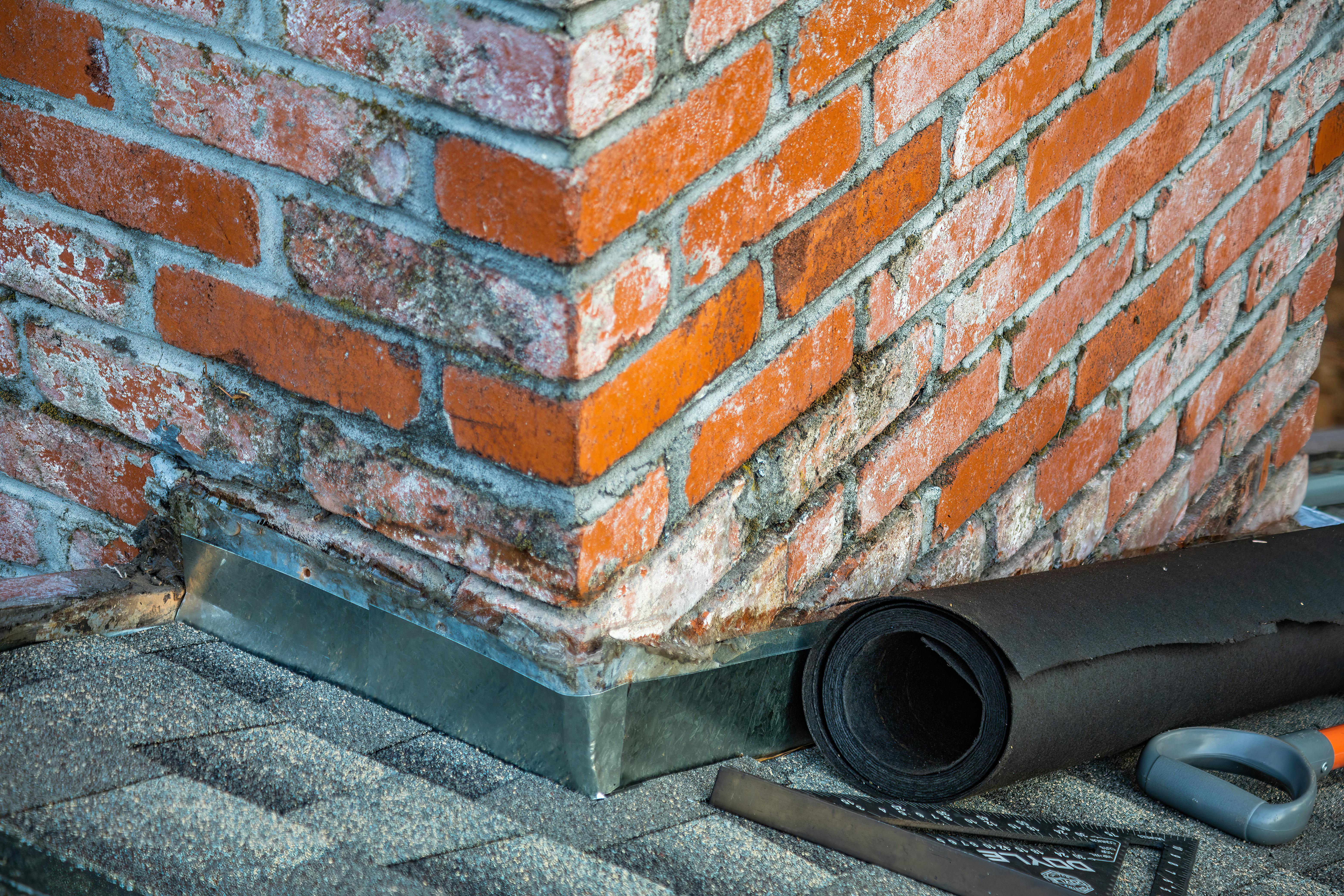 chimney flashing repair